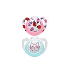 NUK GENIUS COLOR  SILICONE 6-18 MOIS. MIX MODELE GARÇON ET FILLE ()