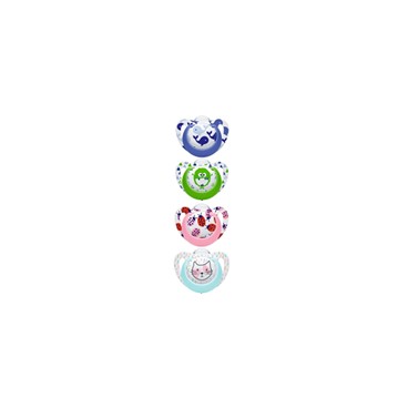 NUK GENIUS COLOR  SILICONE 18 - 36 MOIS. MIX MODELE GARÇON ET FILLE ()