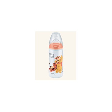 NUK BIBERON WINNIE THE POOH SILICONE PP 300 ML 0-6 MONTHS ()