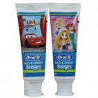 ORAL B DENTIFRICE 75 ML. PRO- EXPERT STAGES. 6 U. CARS + 6 U. PRINCESS. (EN.) juin-20