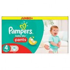 PAMPERS BABY DRY PANTS T4 X 72 COUCHES