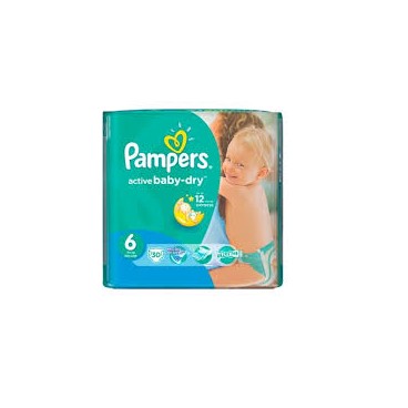 PAMPERS ACTIVE BABY DRY T6 3X30