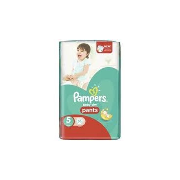 PAMPERS PANTS BABY DRY T5X36 RU94