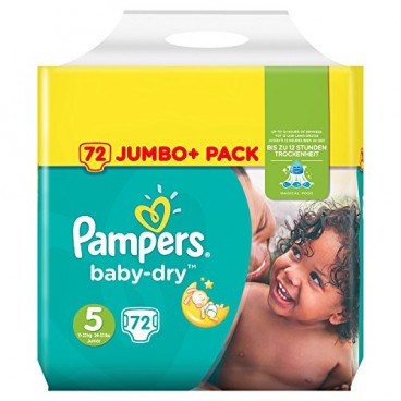 PAMPERS BABY DRY T5X72 RU56