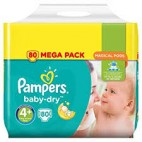 PAMPERS BABY DRY T4+ X80 RU52