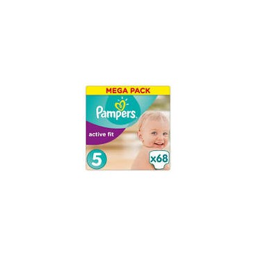 PAMPERS ACTIVE FIT T5 X 68 COUCHES