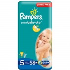PAMPERS ACTIVE BABY DRY T5 8X11