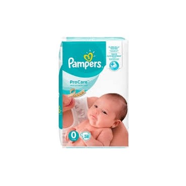 PAMPERS PRO CARE PREMIUM PROTECTION T0  lot 2X38 kll 8001090434876