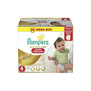 PAMPERS PREMIUM CARE PANTS T4 2X33