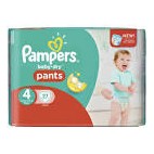 PAMPERS BABY DRY PANTS T4 X 27 KLL 4015400745006