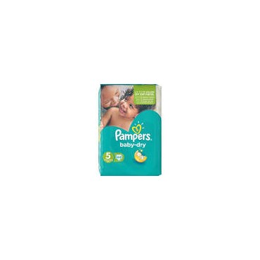 PAMPERS BABY DRY T5 lot 3X44 (EN/SV/NO) KLL 8001090641762