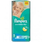 PAMPERS ACTIVE BABY DRY T5 LOT 8X11 (EN/RO/PL) KLL 8001090784353