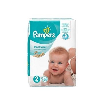 PAMPERS PRO CARE T2 LOT 4X36 KLL 8001090434937