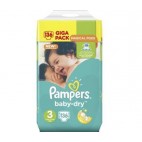 PAMPERS BABY DRY GIGA T3 X 136 KLL 4015400833444