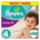 PAMPERS ACTIVE FIT T4 X 168 KLL 4015400557487