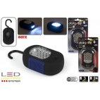 LAMPE 24+3 LED AVEC CROCHET ET AIMANT - PILES INCL. 3/S ( 24 PIECES)