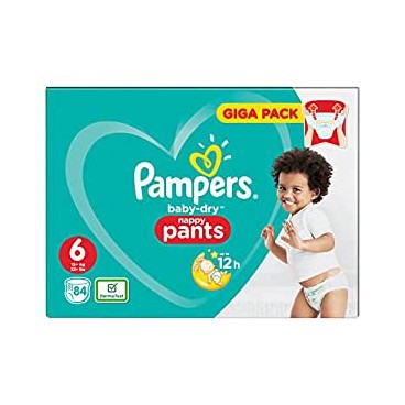 PAMPERS BABY DRY PANTS T6 X 84 KLL 8001090968081