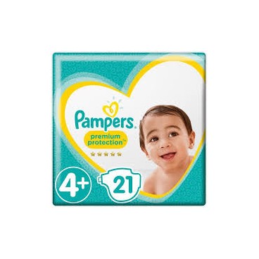 PAMPERS PREMIUM PROTECTION T4 PLUS 4X21 KLL 800109029505