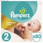 PAMPERS PREMIUM CARE NEW BABY DRY T2 2X80 KLL 4015400741626