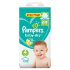 PAMPERS BABY DRY T4 X 120 KLL 4015400833871B