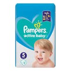 PAMPERS ACTVE BABY DRY T5 LOT 8X11 (EN/RO/PL) KLL 8001090909633