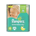 PAMPERS ACTVE BABY DRY T6 LOT 4X42 (EN/PL/LT/R..) KLL 8001090903181