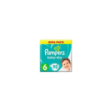 PAMPERS BABY DRY T6 X 92 KLL 4015400834991