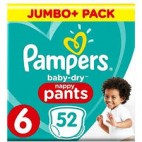 PAMPERS BABY DRY PANTS T6 2X52 KLL 8001841159577