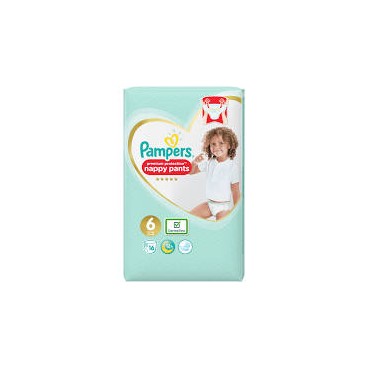 PAMPERS PREMIUM PROTECTION PANTS T6 LOT 4X16 KLL 8001090184085