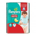PAMPERS BABY DRY PANTS T6 LOT 4X19 KLL 8001090700971