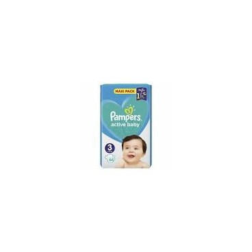 PAMPERS ACTIVE BABY T3 3X66 KLL (EN/PL/RO) 8001090950642