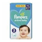 PAMPERS ACTIVE BABY T3 3X66 KLL (EN/PL/RO) 8001090950642