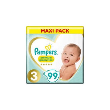 PAMPERS PREMIUM PROTECTION T3 X 99 CARTON KLL 8001841057743