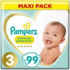 PAMPERS PREMIUM PROTECTION T3 X 99 CARTON KLL 8001841057743