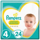 PAMPERS PREMIUM PROTECTION T4 4X24 CARTON KLL 8001841165745