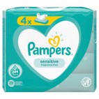 LINGETTES PAMPERS SENSITIVE (SANS ODEUR)  LOTS 4X52 - CARTON DE 3 LOTS KLL 8001841062617