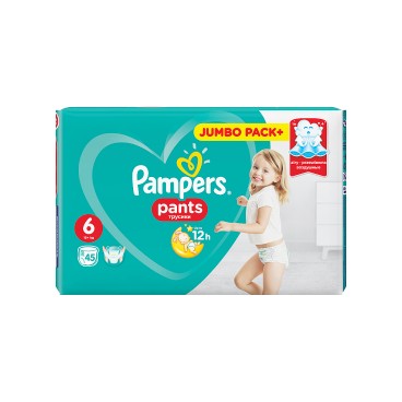 PAMPERS BABY DRY PANTS T6 2X45 (EN/PL/RU/S...) KLL 8001090995001