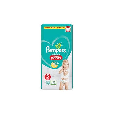 PAMPERS BABY DRY PANTS T5 2X52 KLL 8001090967770