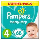 PAMPERS BABY DRY T4 2X68 KLL 8001090918062