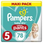 PAMPERS BABY DRY PANTS T5 X 78 CARTON KLL 8001090967909