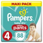 PAMPERS BABY DRY PANTS T4 X 88 CARTON KLL 8001090967862