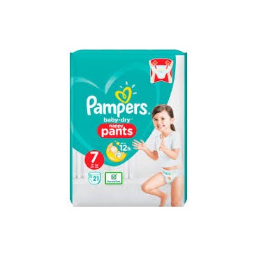 PAMPERS BABY DRY PANTS T7 4X21 KLL 8001841103358
