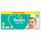 PAMPERS BABY DRY T3 4X30 CARTON KLL 8001841468563