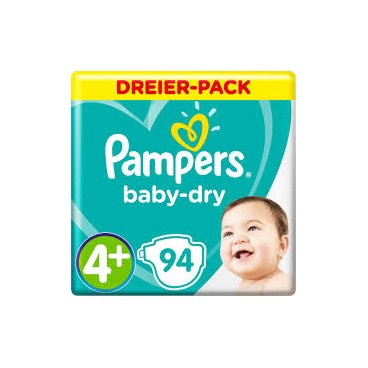 PAMPERS BABY DRY T4+ X 94 KLL 8001090880369