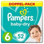 PAMPERS BABY DRY T6 2X52 KLL 8001090918185