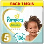 PAMPERS PREMIUM PROTECTION T5 X 136 CARTON M KLL 4015400855354