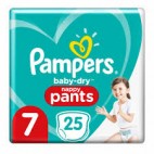 PAMPERS BABY DRY PANTS T7 4X25 KLL 8001841159607
