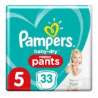 PAMPERS BABY DRY PANTS T5 3X33 KLL 8001841159485