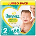 PAMPERS PREMIUM PROTECTION T2 2X68 KLL 8001841085951