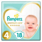 PAMPERS PREMIUM CARE T4 6X18 CARTON (EN/PL/RO/) KLL 8001841104683